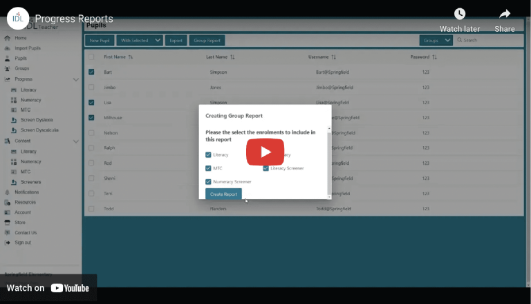 How to View and Generate Progress Reports - AU Site