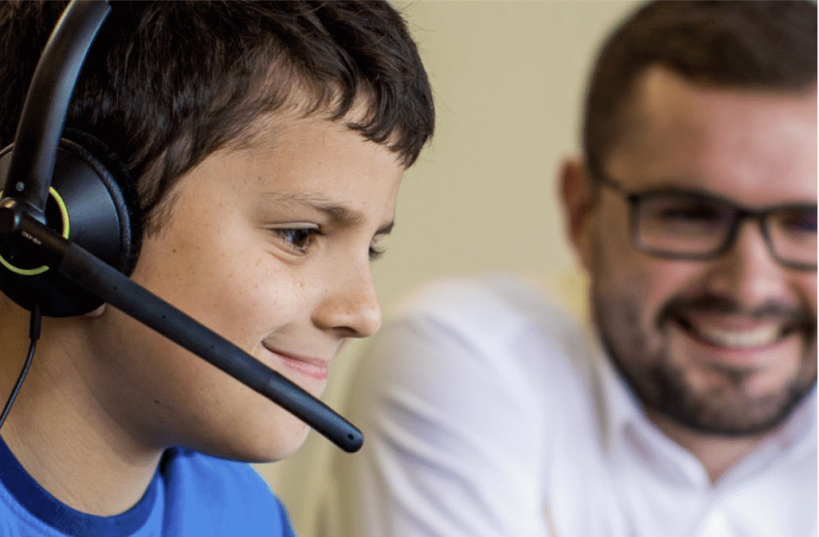 Child using IDL software