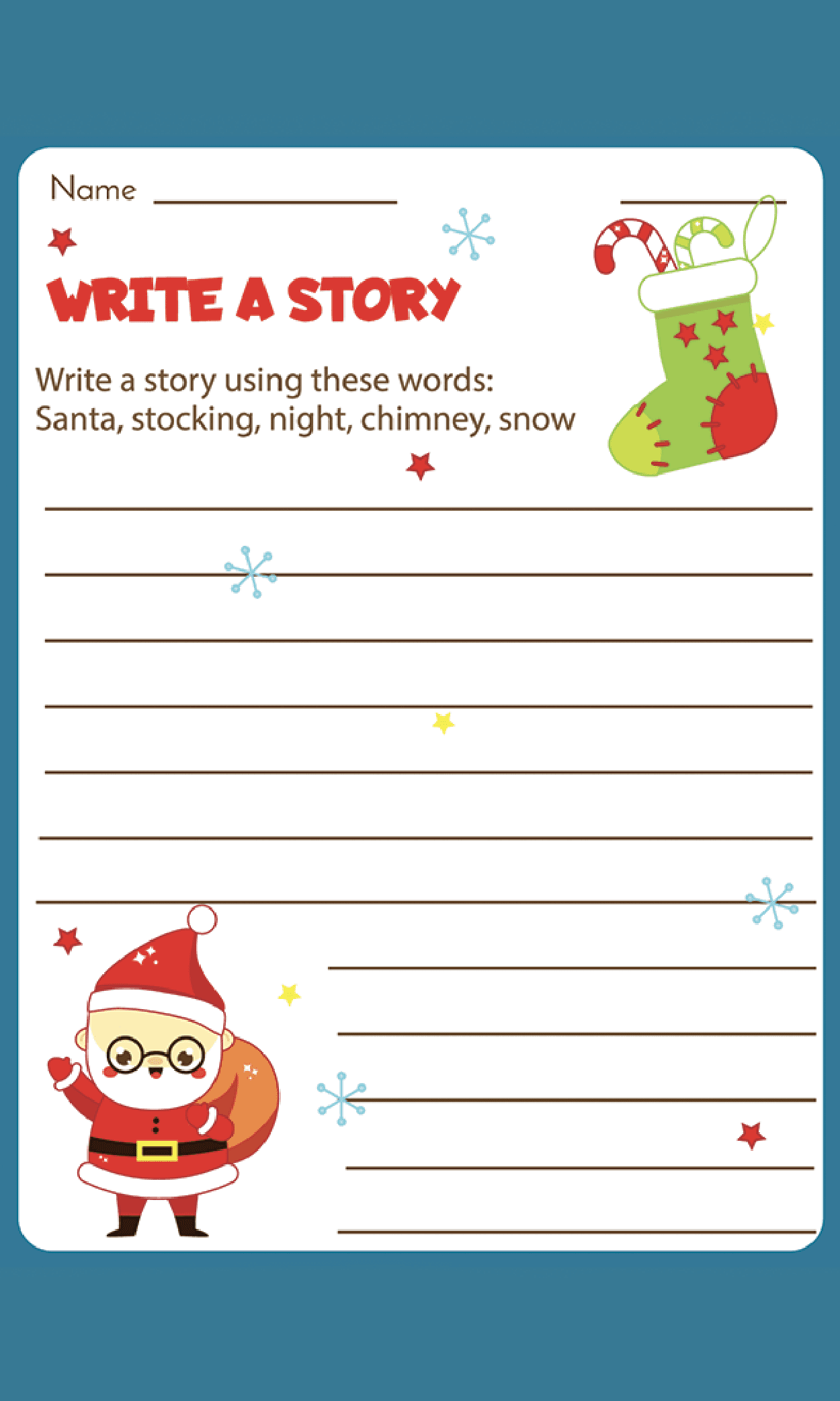 Write-a-Christmas-Story
