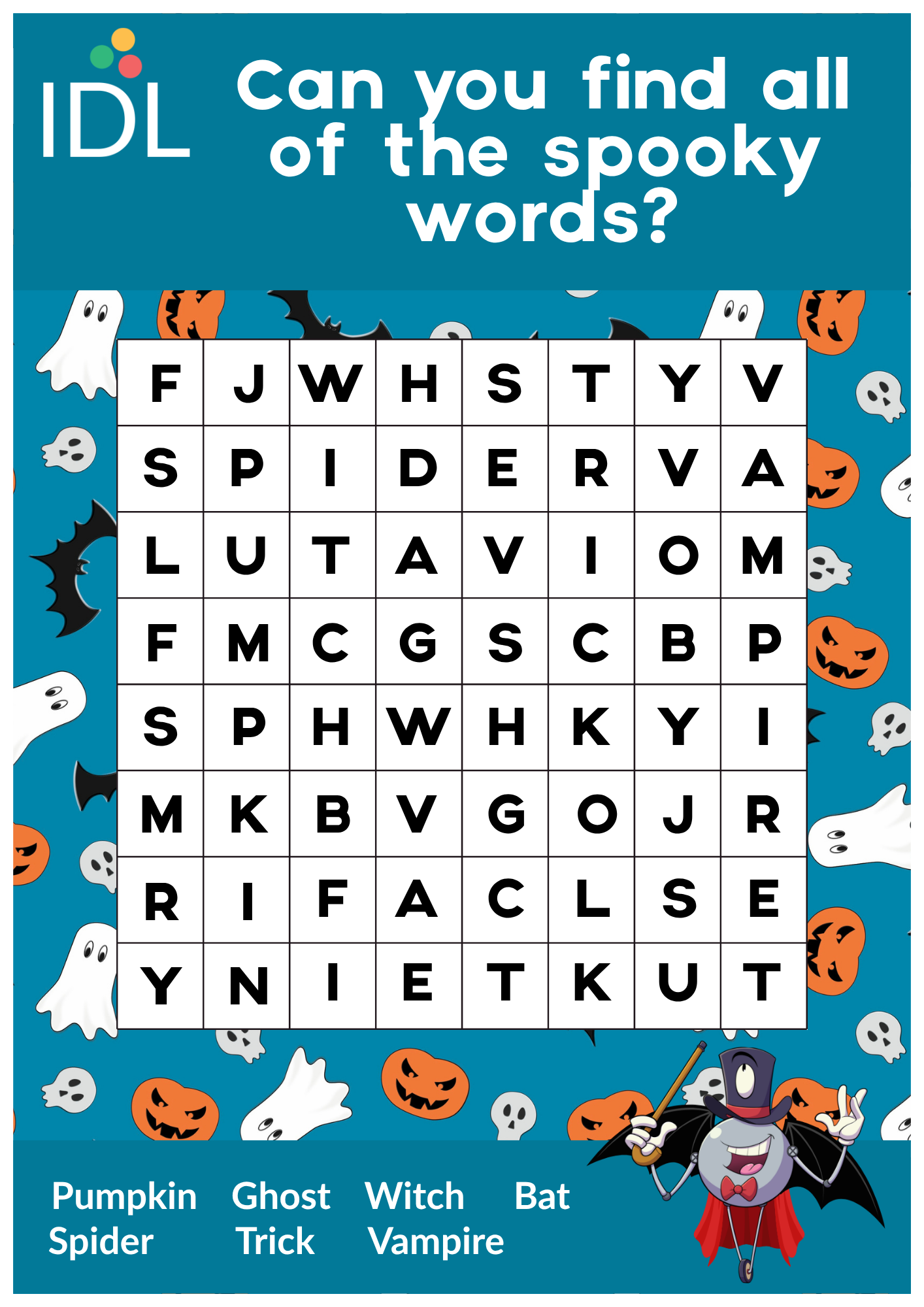 Halloween Wordsearch